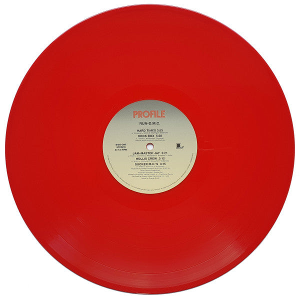 Run-DMC : Run-D.M.C. (LP, Album, RE, Red)
