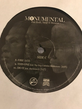 Pete Rock / Smif-N-Wessun : Monumental (2xLP, Album)