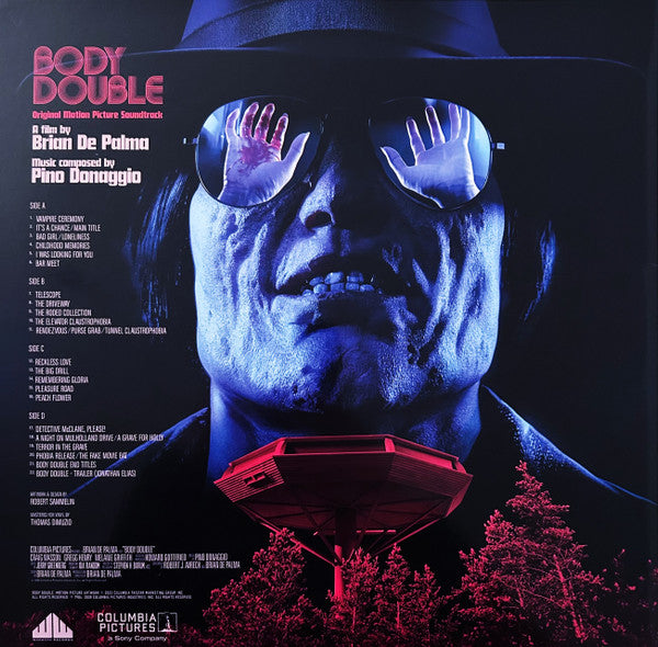 Pino Donaggio : Body Double (Original Motion Picture Soundtrack) (LP, Red + LP, Blu + Dlx, RE)