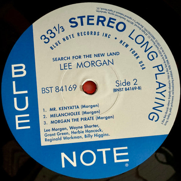 Lee Morgan : Search For The New Land (LP, Album, RE, 180)