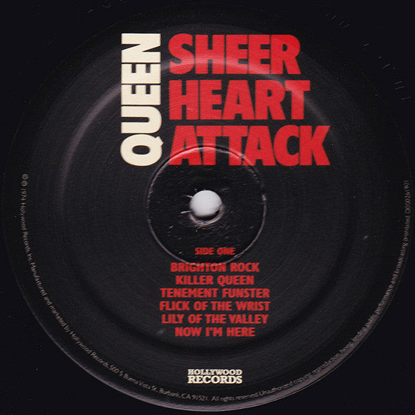 Queen : Sheer Heart Attack (LP, Album, RE, RM, 180)