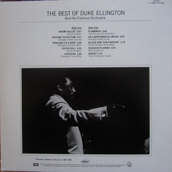 Duke Ellington And His Orchestra : The Best Of Duke Ellington And His Famous Orchestra (LP, Comp, RE)