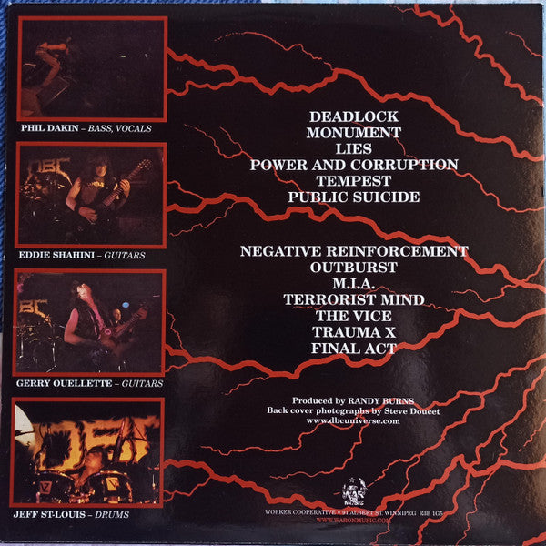 D.B.C. : Dead Brain Cells (LP, Album, RE)