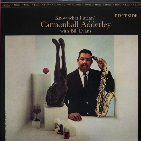 Cannonball Adderley With Bill Evans : Know What I Mean? (LP, Album, RE, 180)
