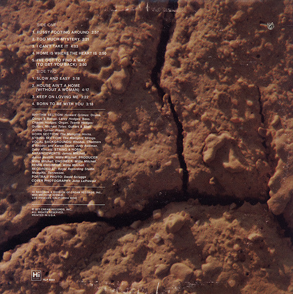 Otis Clay : I Can't Take It (LP, Album)