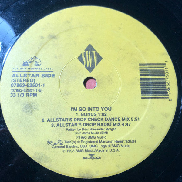 SWV : I'm So Into You (12")