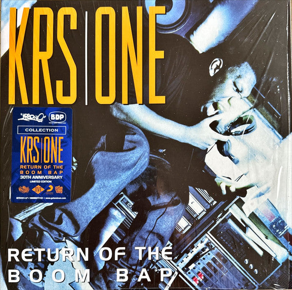 KRS-One : Return Of The Boom Bap (LP, Blu + LP, Ora + Album, Ltd, RE, 30t)