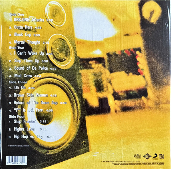 KRS-One : Return Of The Boom Bap (LP, Blu + LP, Ora + Album, Ltd, RE, 30t)