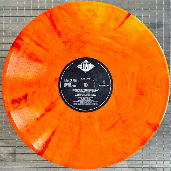 KRS-One : Return Of The Boom Bap (LP, Blu + LP, Ora + Album, Ltd, RE, 30t)