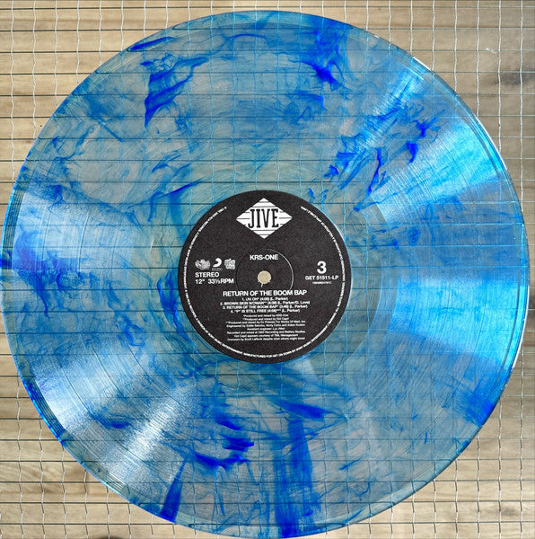 KRS-One : Return Of The Boom Bap (LP, Blu + LP, Ora + Album, Ltd, RE, 30t)