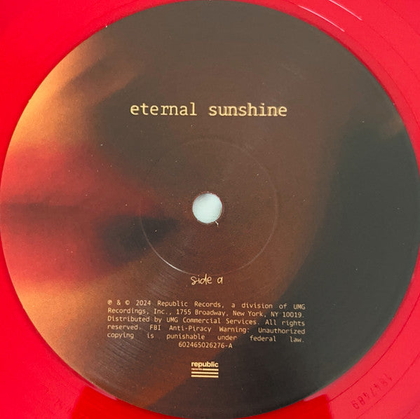 Ariana Grande : Eternal Sunshine (LP, Album, Ltd, Rub)