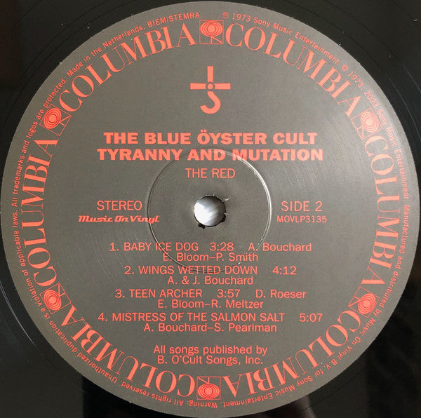 Blue Öyster Cult : Tyranny And Mutation (LP, Album, RE, 180)