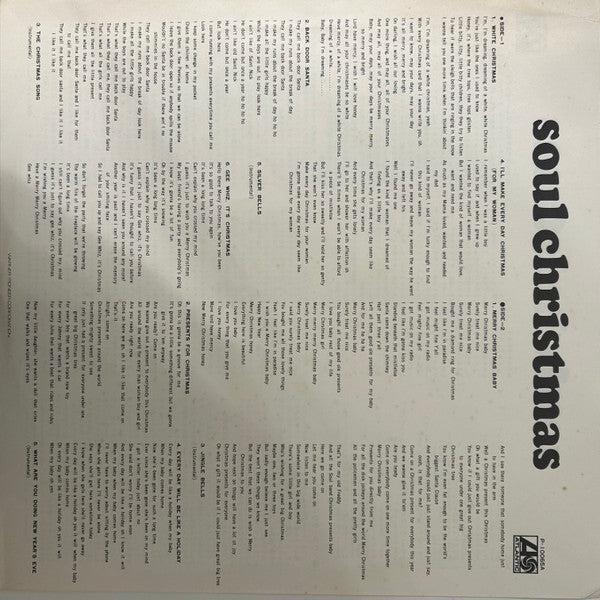 Various : Soul Christmas (LP, Comp)