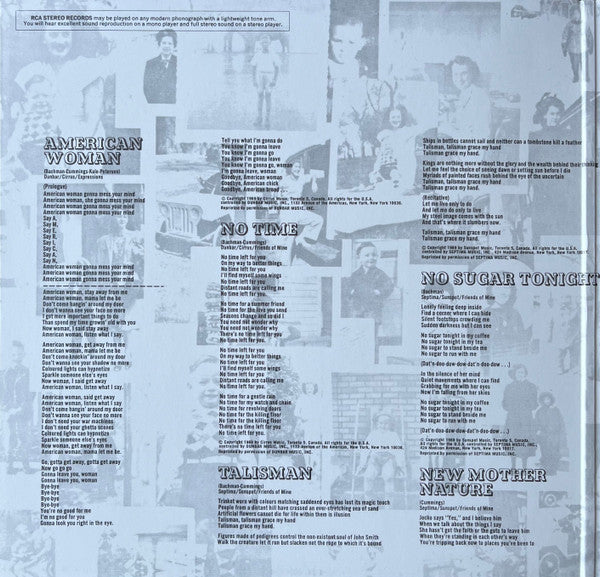 The Guess Who : American Woman (LP, Album)