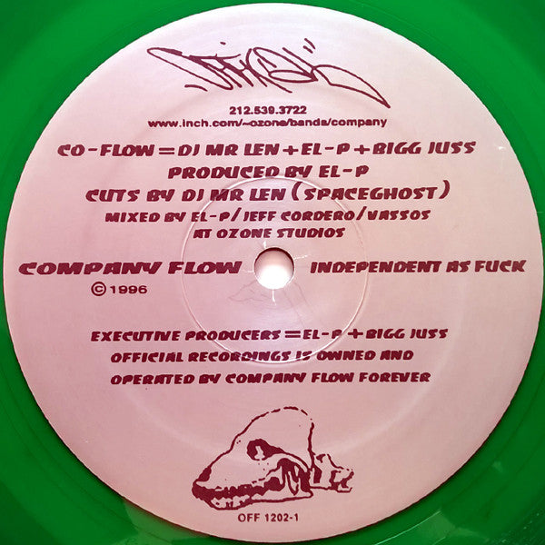 Company Flow : Infokill / Population Control (12", Gre)