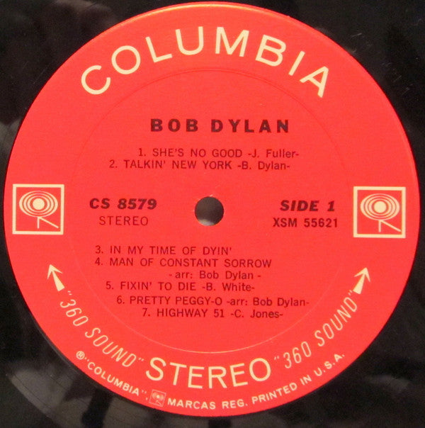 Bob Dylan : Bob Dylan (LP, Album, RE, 2-E)