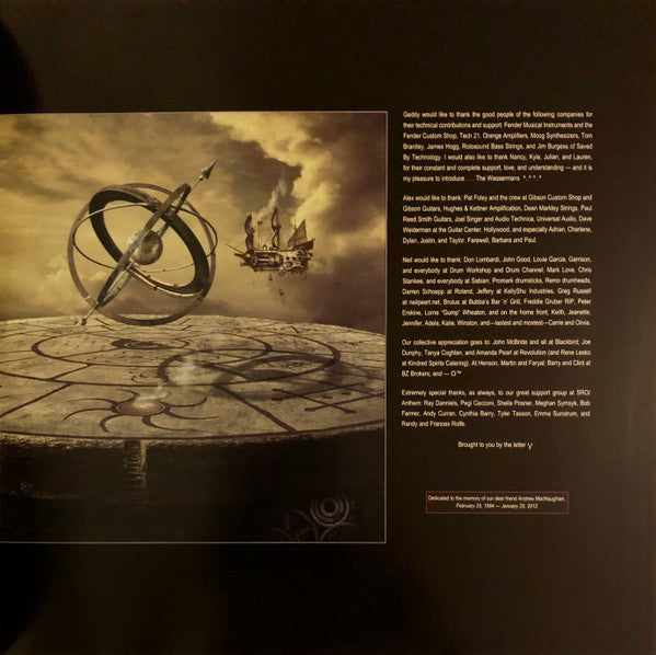 Rush : Clockwork Angels (2xLP, Album, RE, RP, 180)