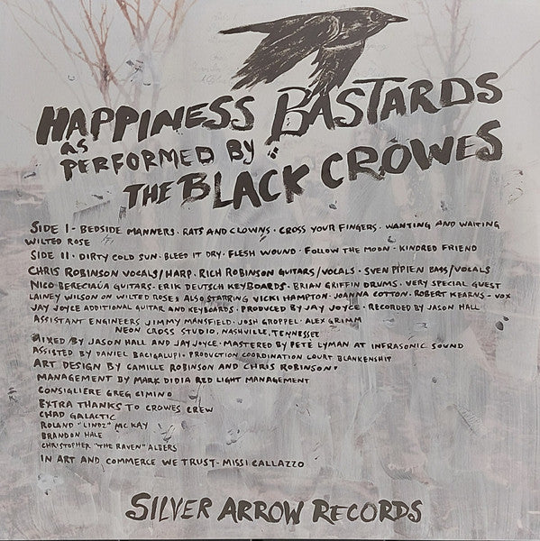 The Black Crowes : Happiness Bastards (LP, Album)