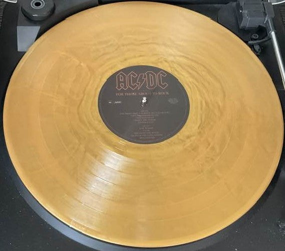 AC/DC : For Those About To Rock (LP, Album, RE, RM, S/Edition, Gol)