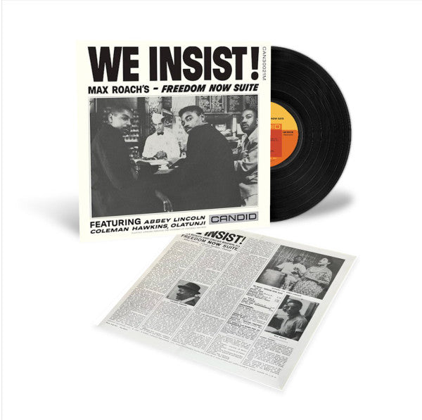 Max Roach : We Insist! Max Roach's Freedom Now Suite (LP, Album, RE)