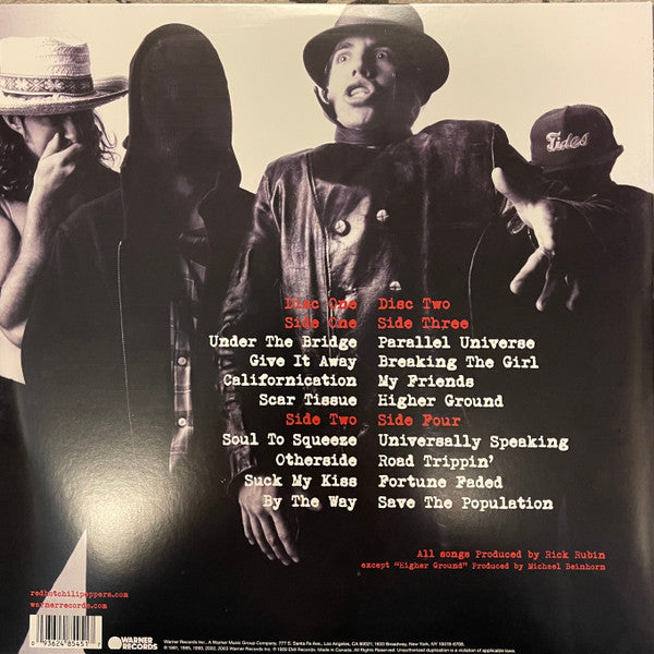 Red Hot Chili Peppers : Greatest Hits (2xLP, Album, Comp, RE, Gat)