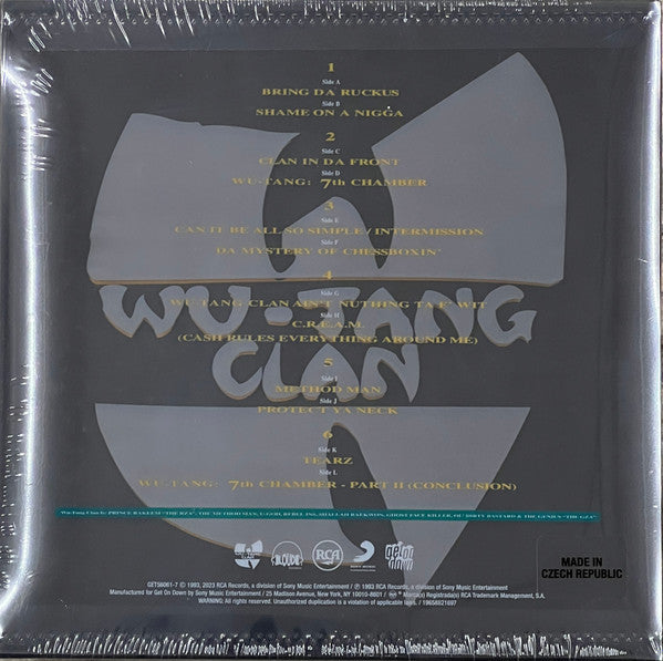 Wu-Tang Clan : Enter The Wu-Tang (36 Chambers) (6x7", Yel + Box, Album, Ltd, RE, 30t)