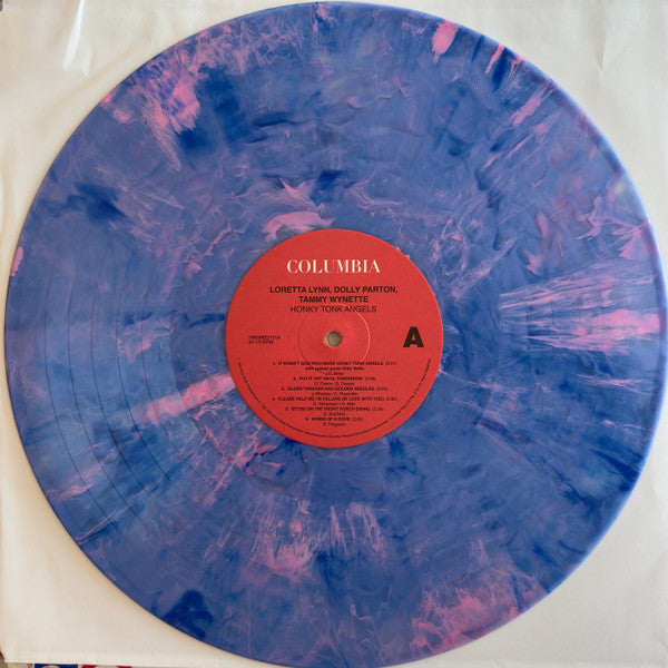 Loretta Lynn, Dolly Parton, Tammy Wynette : Honky Tonk Angels (LP, Album, Club, Ltd, Num, RE, Blu)