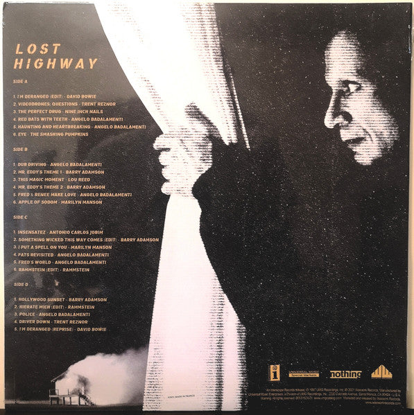 Various : Lost Highway (Original Motion Picture Soundtrack) (LP, Cle + LP, Cle + Album, Comp, Dlx, RE, RM, 150)