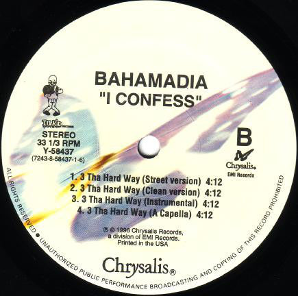 Bahamadia : I Confess (12")