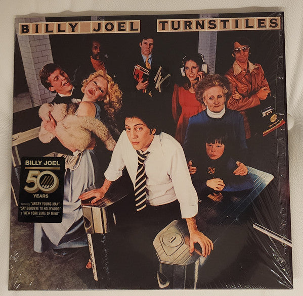 Billy Joel : Turnstiles (LP, Album, RE)