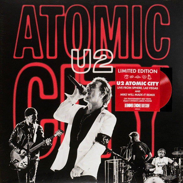U2 : Atomic City (10", RSD, Ltd, Red)