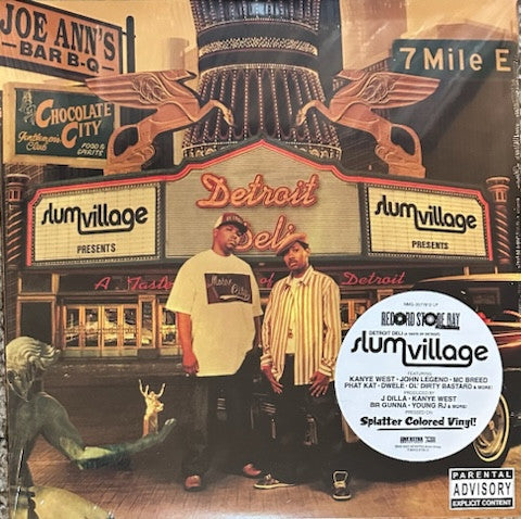 Slum Village : Detroit Deli (A Taste Of Detroit) (LP, Album, RSD, RE, Cle)