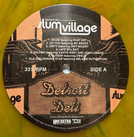 Slum Village : Detroit Deli (A Taste Of Detroit) (LP, Album, RSD, RE, Cle)