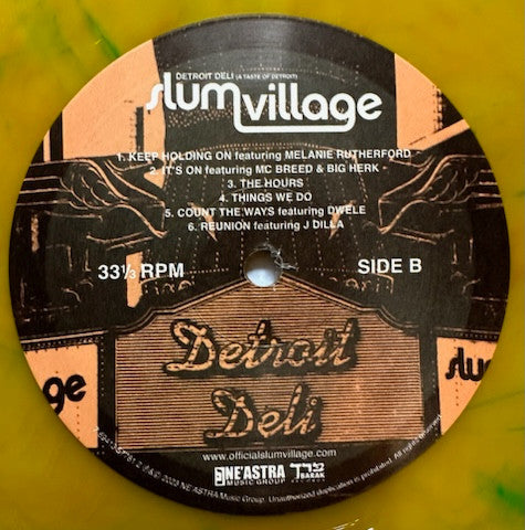 Slum Village : Detroit Deli (A Taste Of Detroit) (LP, Album, RSD, RE, Cle)