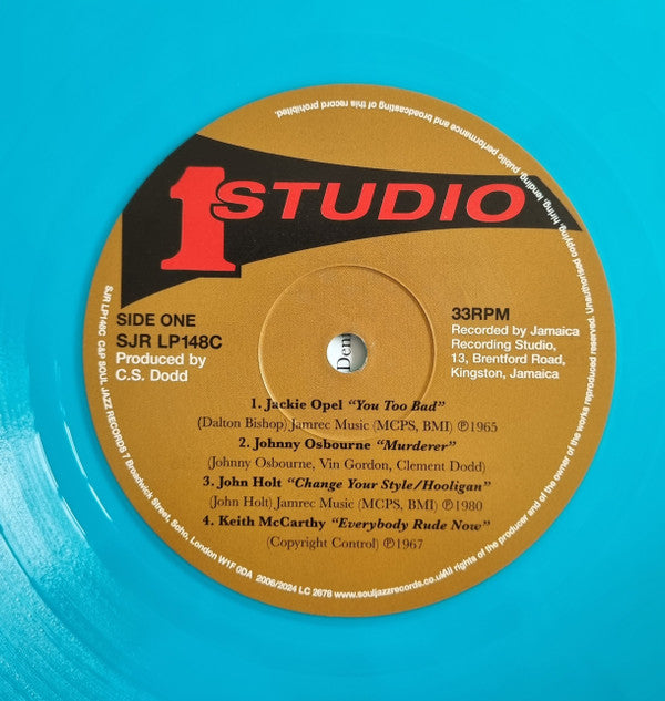 Various : Studio One Rude Boy (2xLP, Comp, Ltd, RE, Cya)