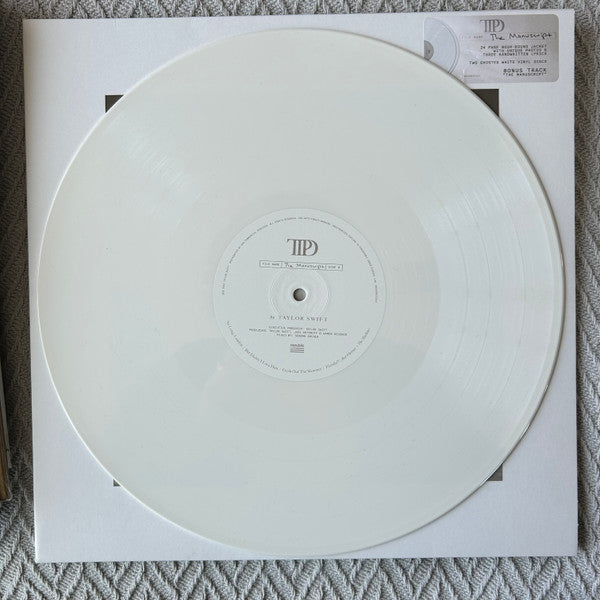 Taylor Swift : The Tortured Poets Department  (2xLP, Album, Whi)