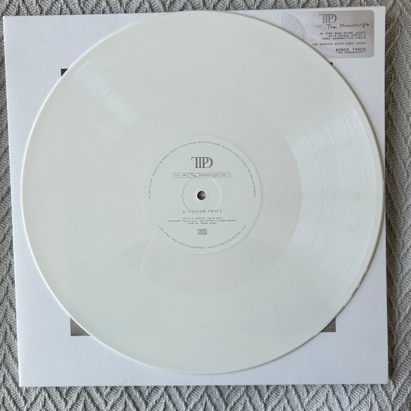 Taylor Swift : The Tortured Poets Department  (2xLP, Album, Whi)