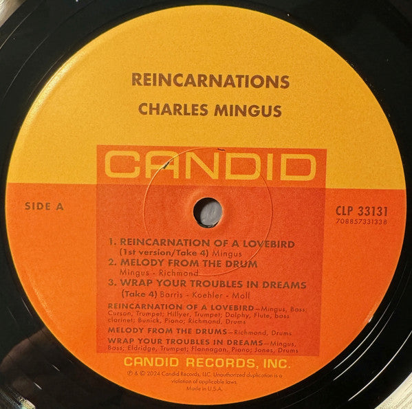 Charles Mingus : Reincarnations (LP, RSD, Ltd, RM, 180)