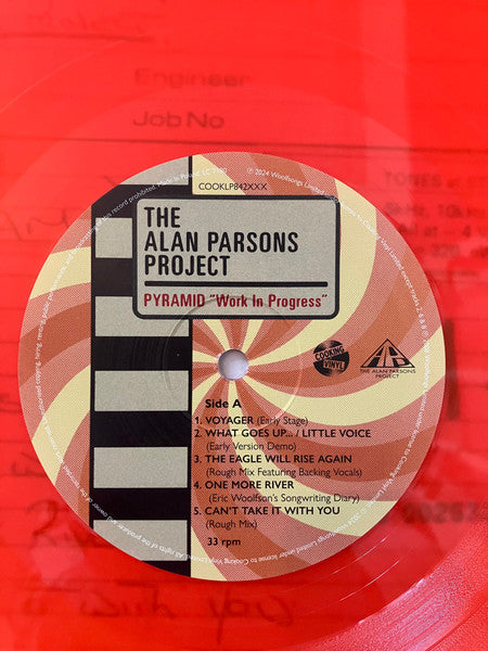 The Alan Parsons Project : Pyramid “Work In Progress” (LP, Album, RSD, Ltd, Ora)
