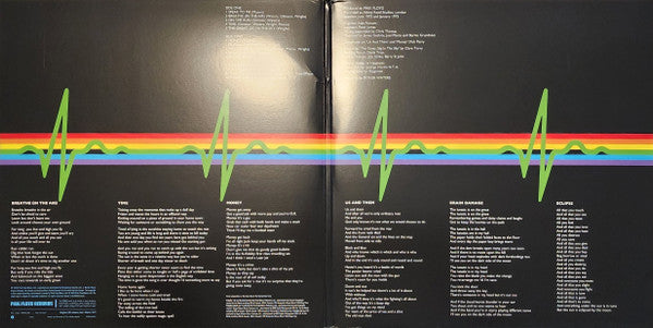 Pink Floyd : The Dark Side Of The Moon (2xLP, S/Sided, RE, Cle)