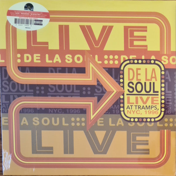 De La Soul : Live At Tramps, NYC, 1996 (LP, Album, Ltd)