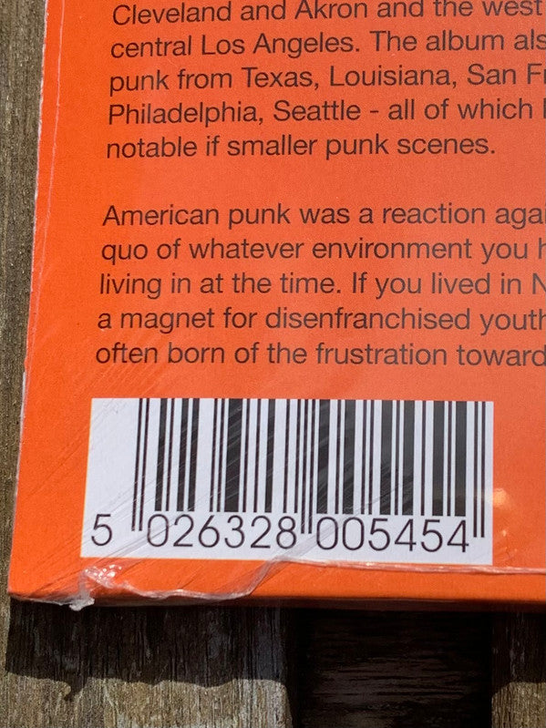 Various : Punk 45: Kill The Hippies! Kill Yourself! The American Nation Destroys Its Young (Underground Punk In The United States Of America, 1973-1980 Vol. 1) RSD 24 Orange Vinyl (LP, 2 x)