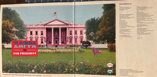 Frank Zappa : Frank Zappa For President (LP, Red + LP, S/Sided, Etch, Red + Album, RSD, Ltd)