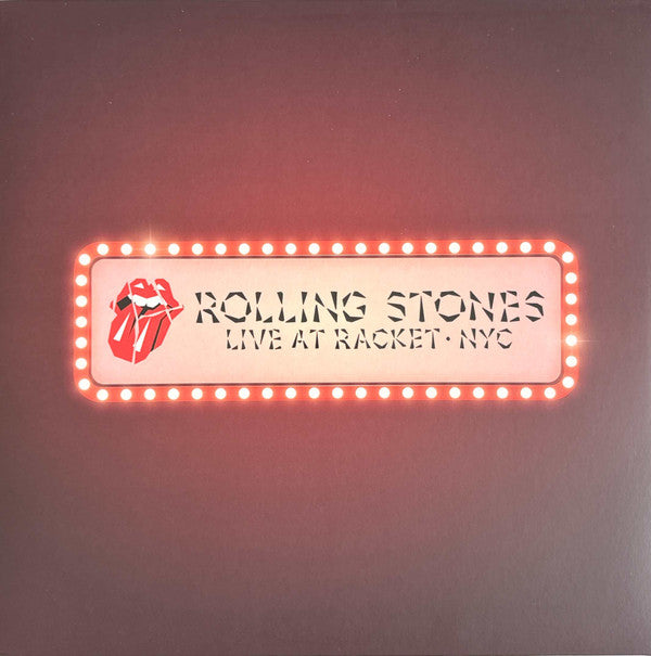 The Rolling Stones : Live At Racket · NYC (12", EP, RSD, Ltd, Whi)