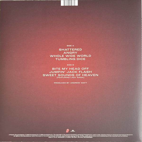 The Rolling Stones : Live At Racket · NYC (12", EP, RSD, Ltd, Whi)