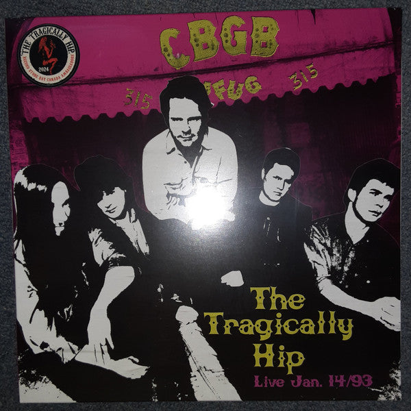 The Tragically Hip : Live At CBGB January 14 1993 (LP, Album, RSD, Ltd, Pin)