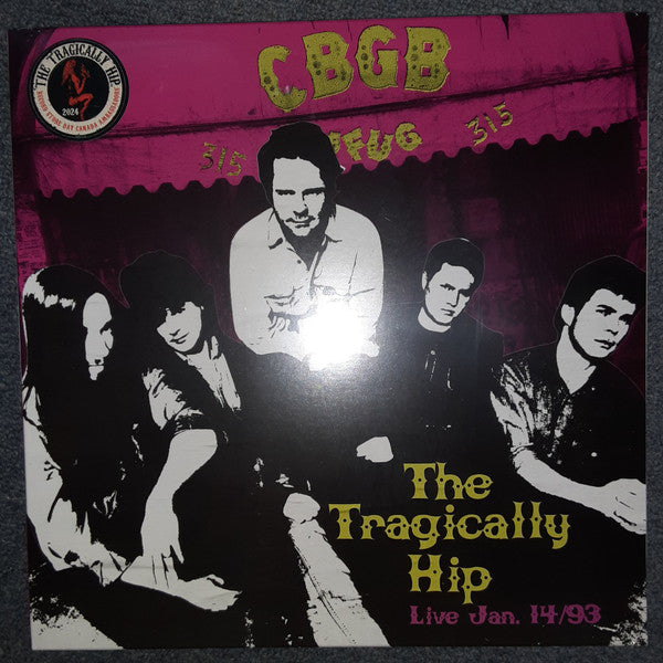 The Tragically Hip : Live At CBGB January 14, 1993 (LP, Album, RSD, Ltd, Pin)