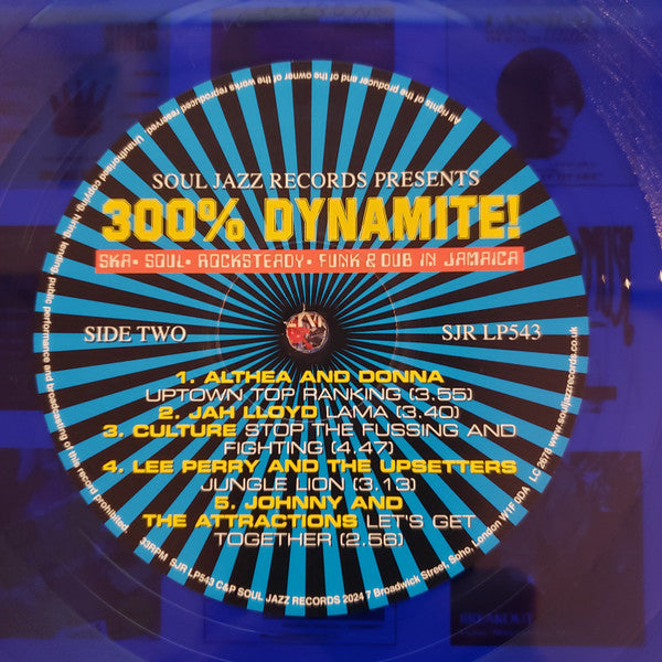 Various : 300% Dynamite! (2xLP, RSD, Comp, RE)