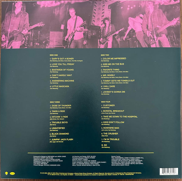 The Replacements : Not Ready For Prime Time: Live At The Cabaret Metro, 1986 (2xLP, RSD, Ltd)