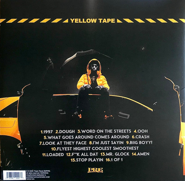 Key Glock : Yellow Tape (LP, RSD)
